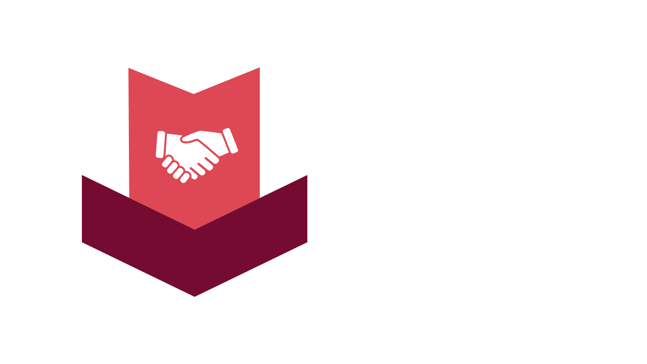Emphasize Partnership with Handshake Icon and Arrow
