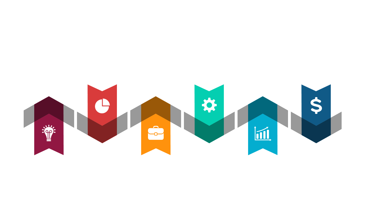 Highlight Key Points with Colorful Ribbon Indicator