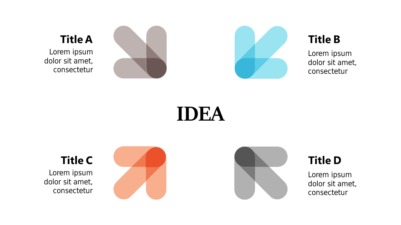 Present Ideas with Dynamic Directional Arrows Layout