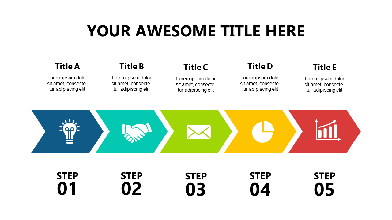Visualize Workflows with a Colorful 5-Step Process