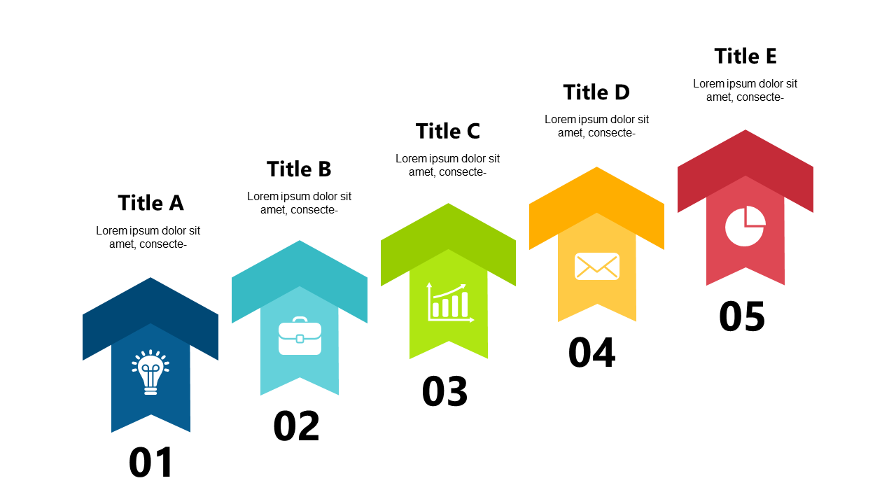 Engage Audiences with Upward Trend Infographics