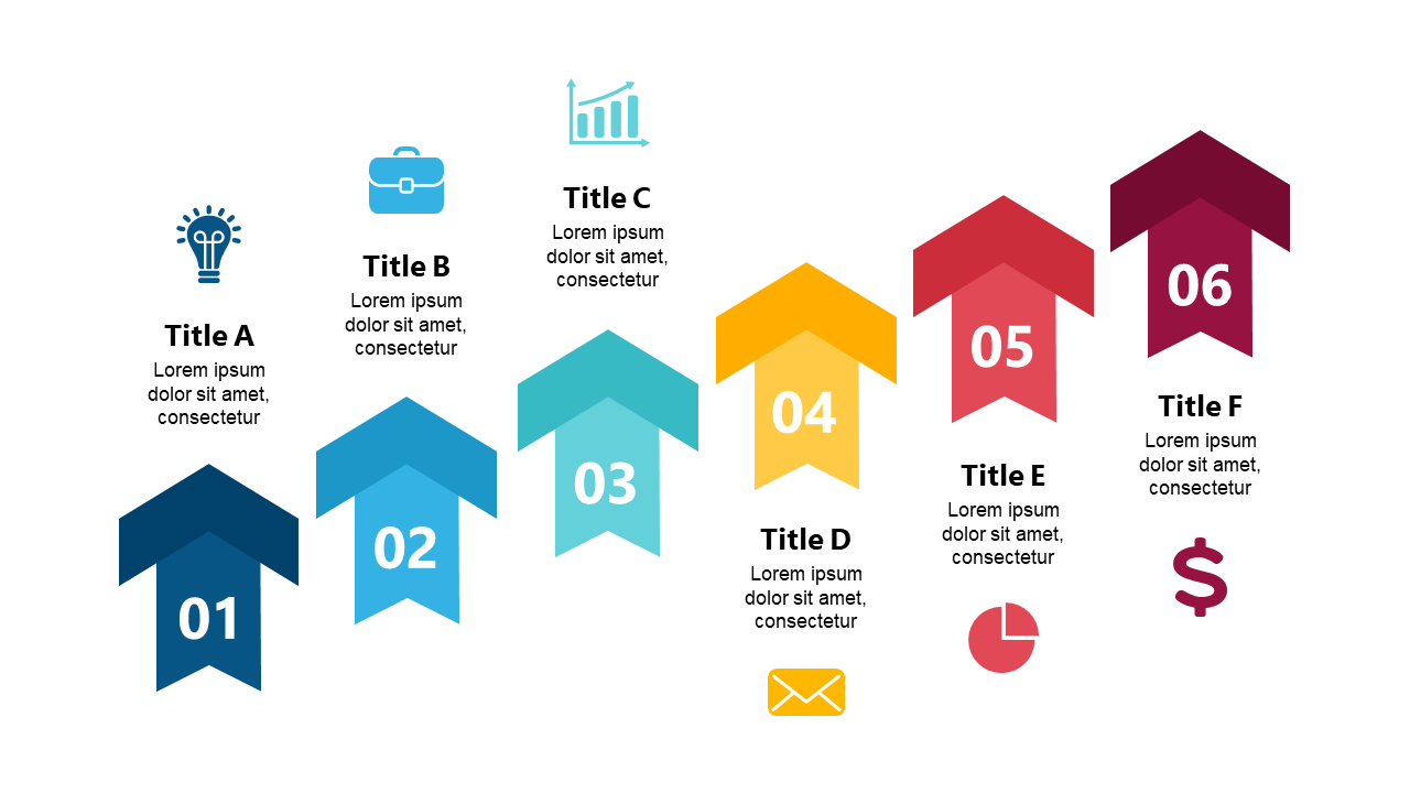 Highlight Strategies with Colorful Step-Up Processes