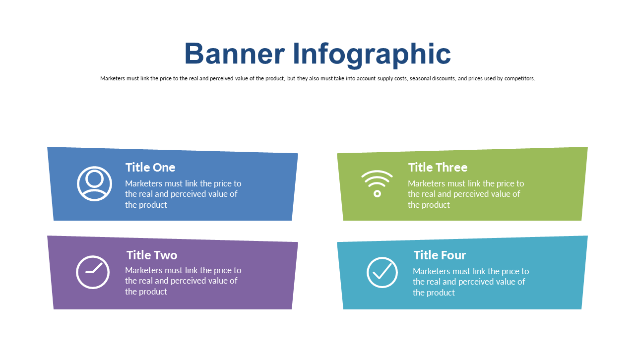 Showcase Pricing Strategies with Colorful Banner