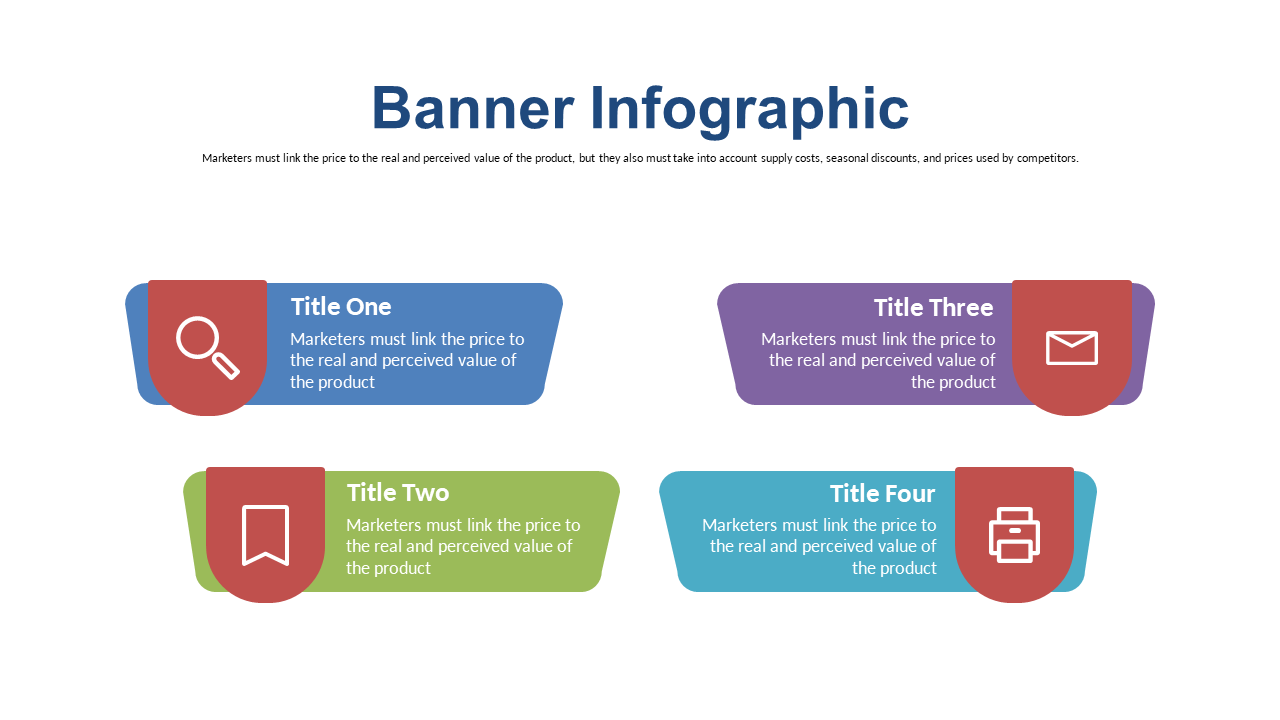 Showcase Key Marketing Points with Colorful Banner