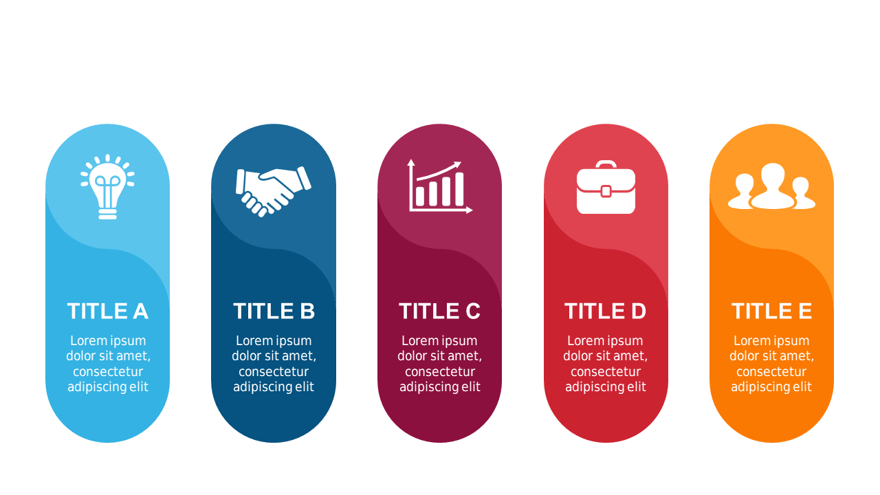 Colorful Step Indicators for Clear Processes