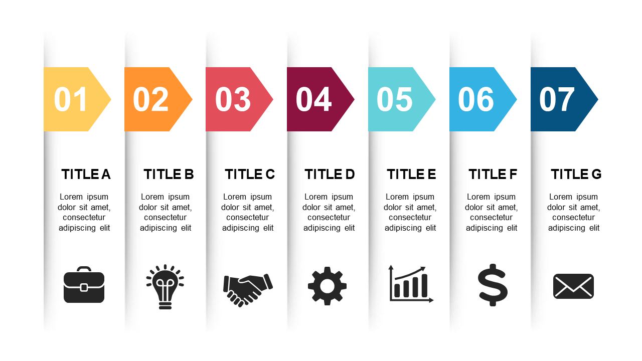 Showcase Steps in Workflows with Numbered Icons