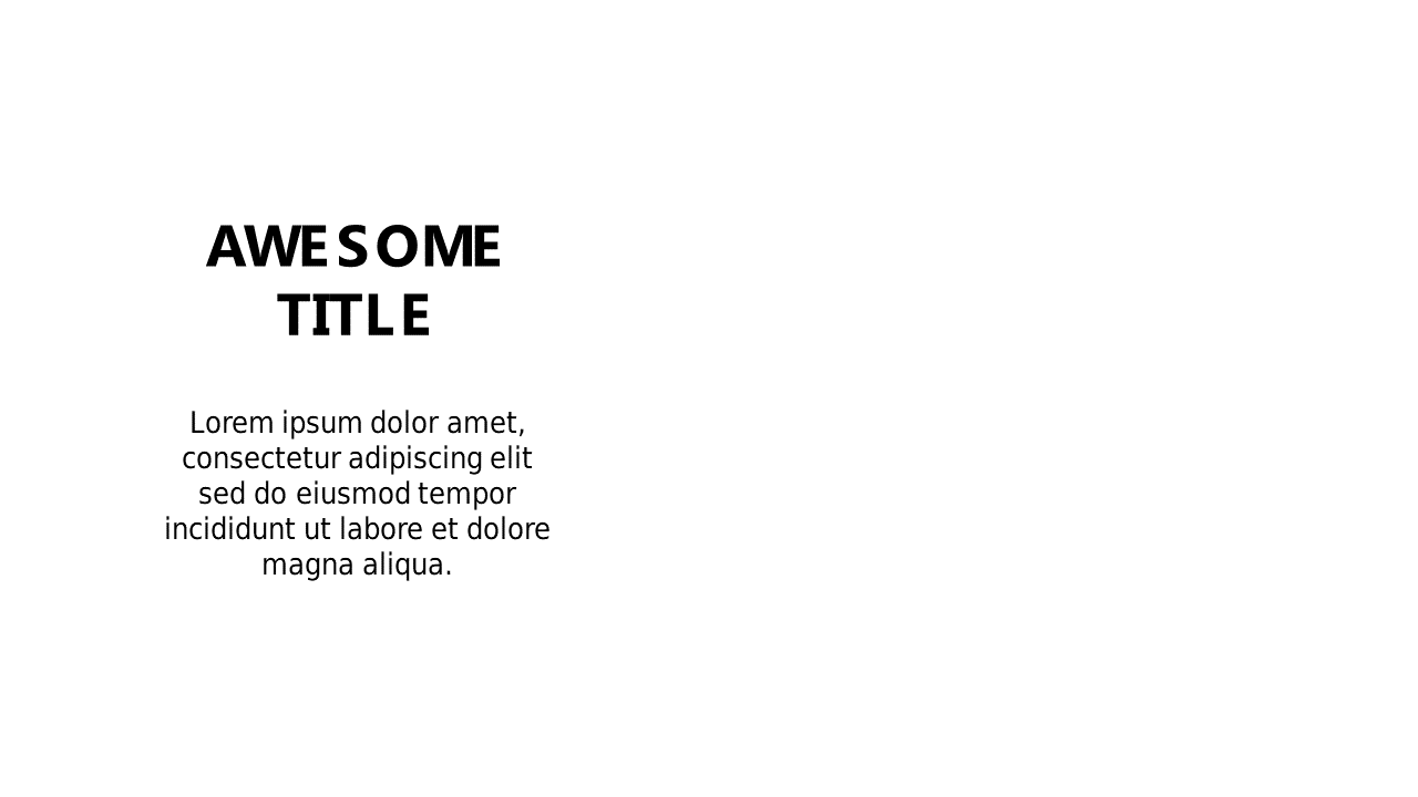 Convey Information Clearly with Two-Column Layout