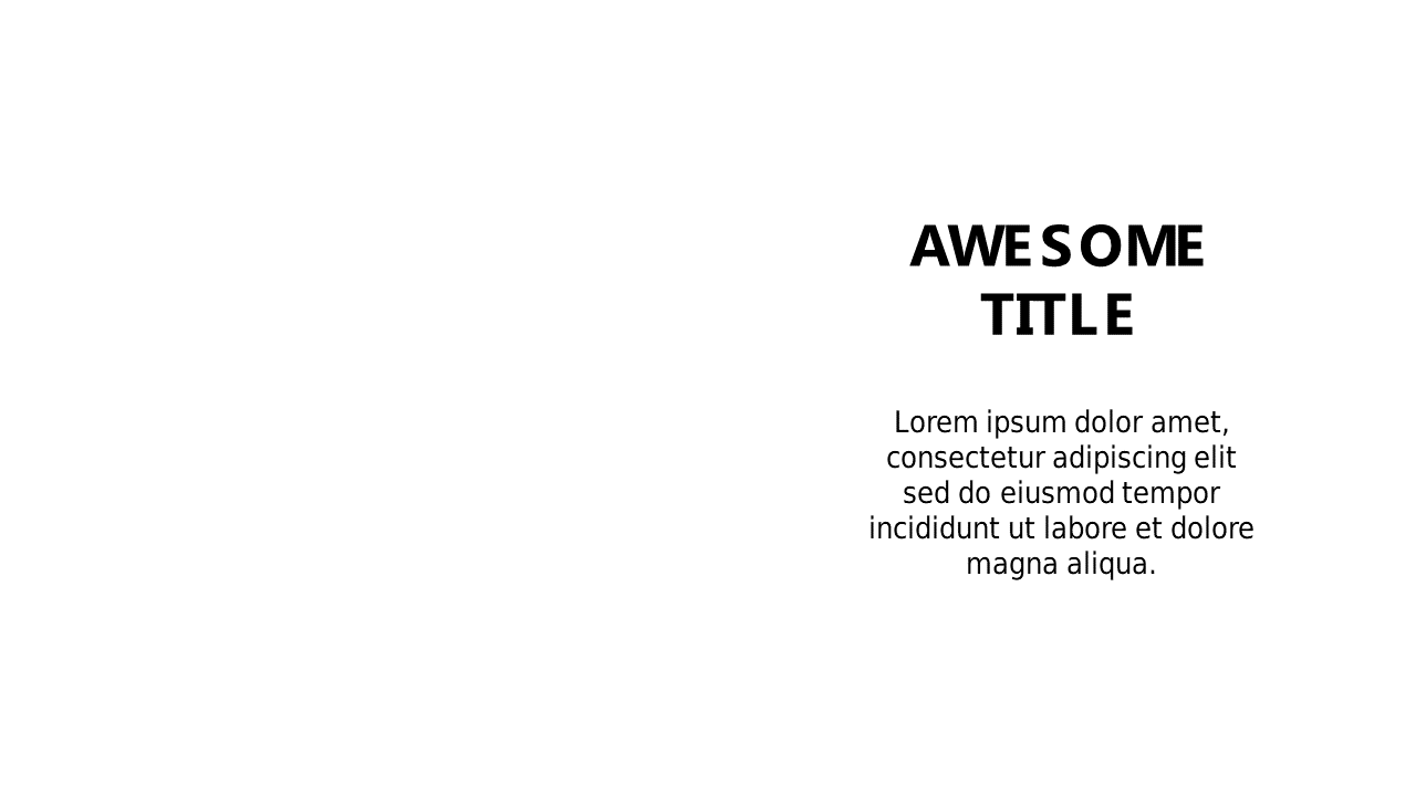 Emphasize Key Points with Bold Text Layout