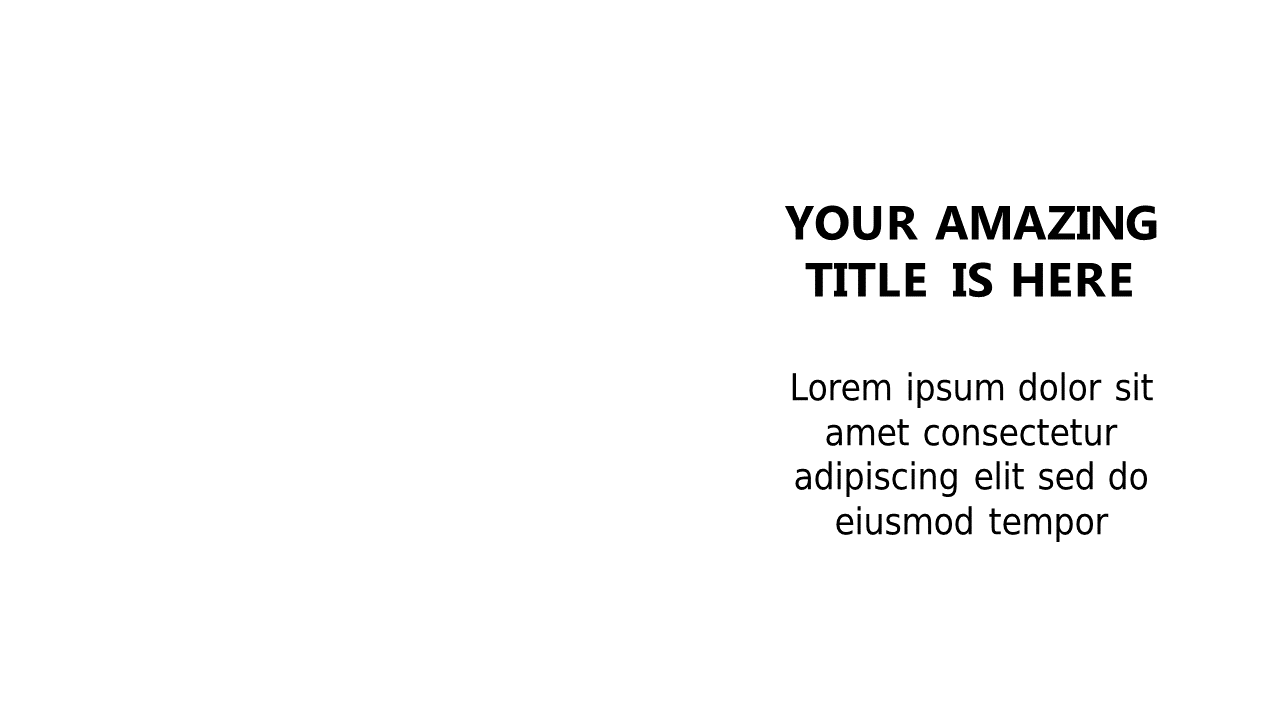 Engage Quickly with a Bold Text Layout V2