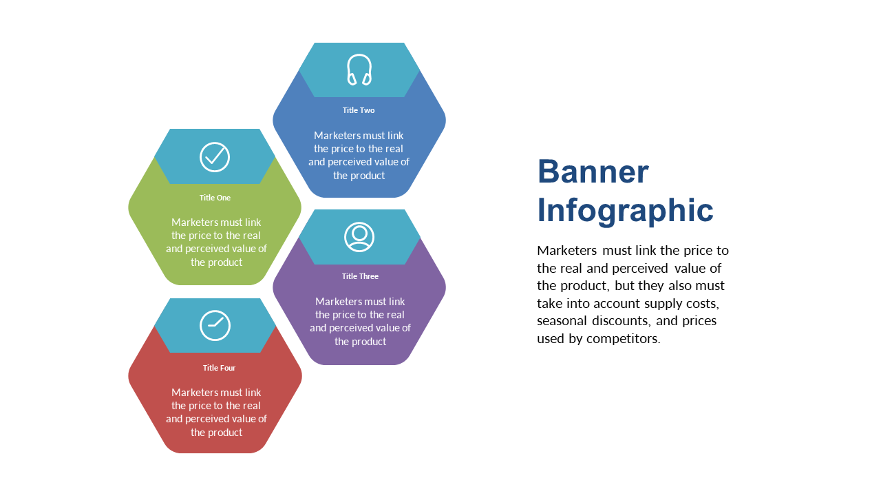Visualize Product Insights with Hexagonal Infographic
