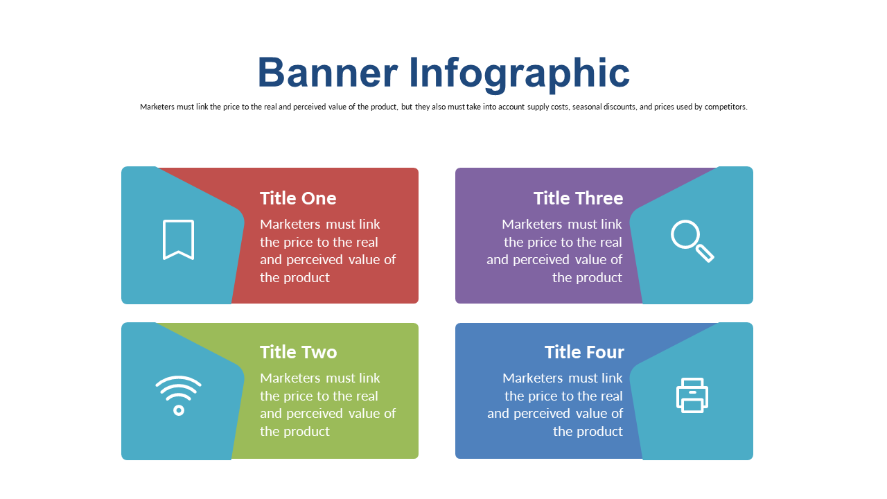 Present Product Value with Segmented Banner Infographic