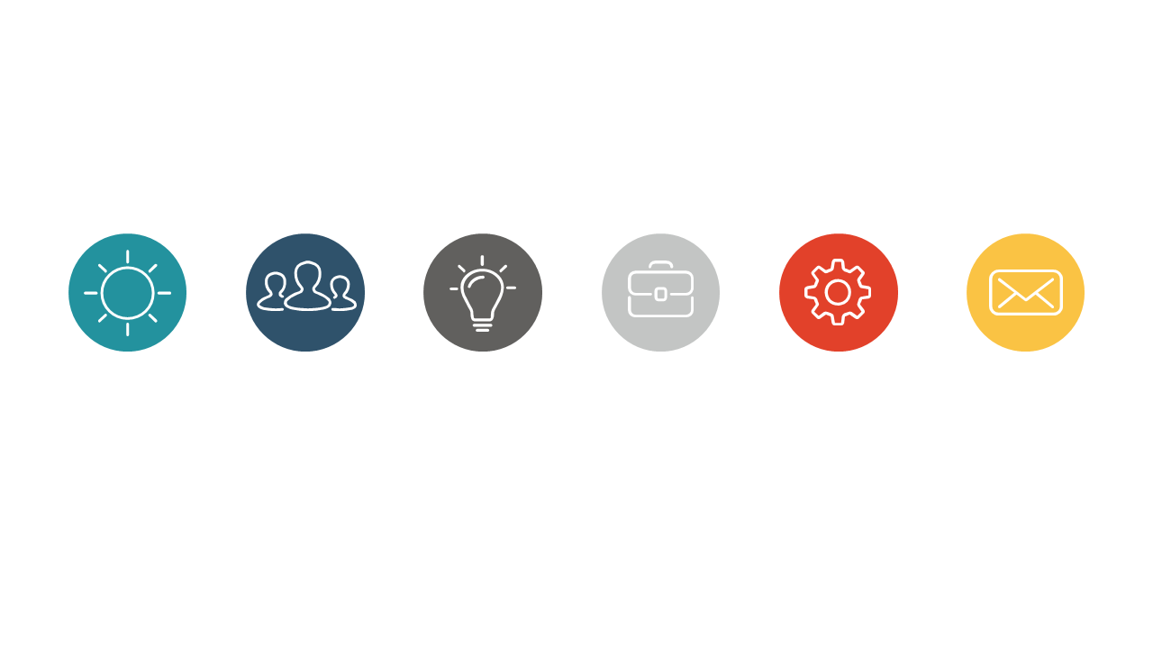 Present Key Metrics with Quadrant Layout V5