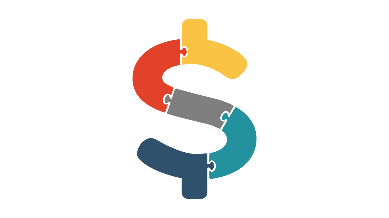 Illustrate Financial Strategies with Dollar Sign Diagram
