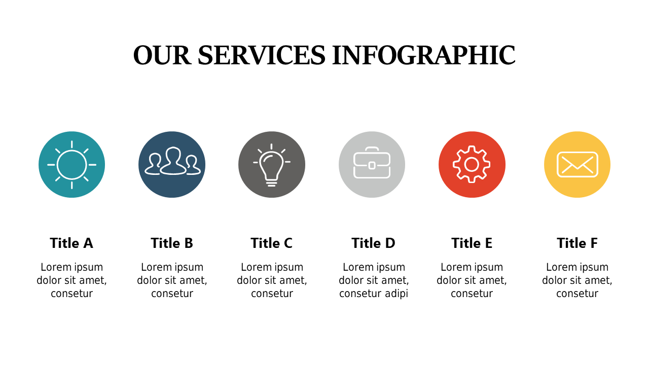 Showcase Ideas with Hexagonal Icons V5