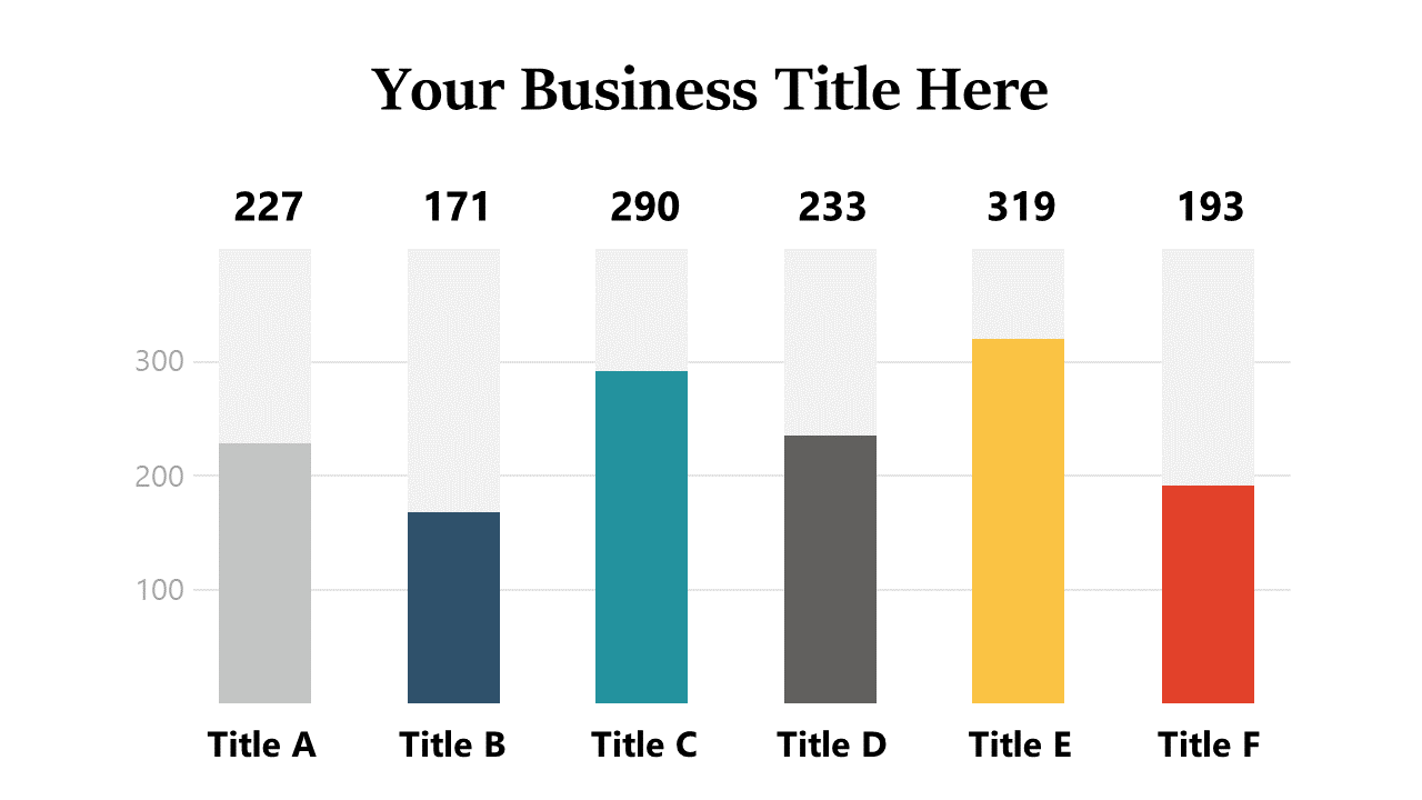 Present Data Comparisons with Vertical Bar Charts