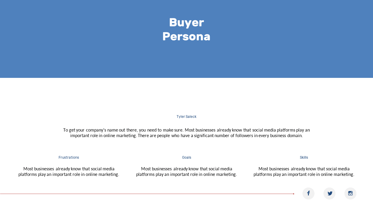 Visualize Buyer Persona Goals and Frustrations