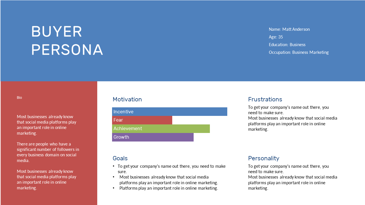 Comprehensive Buyer Persona Overview