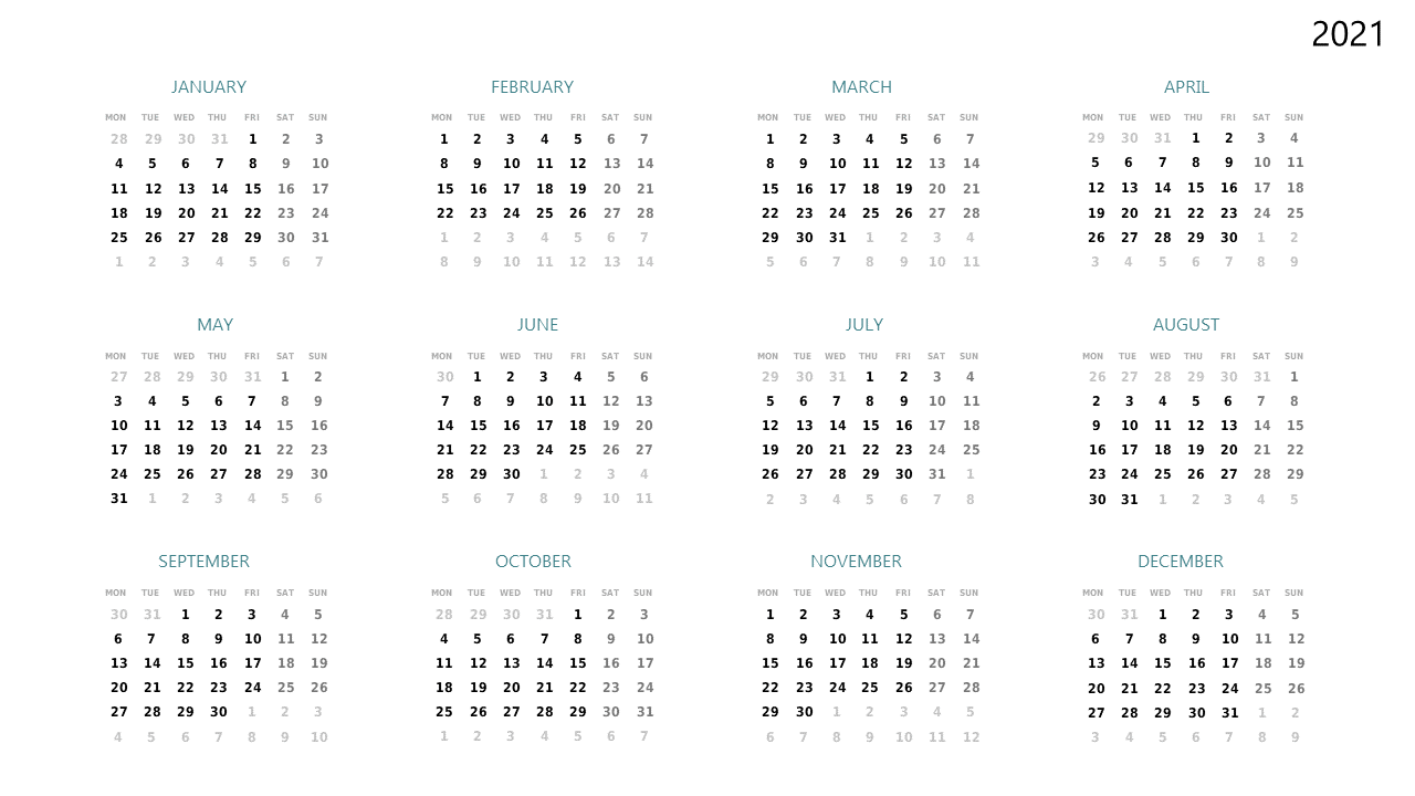 Plan Effectively with Yearly Calendar Layout V3