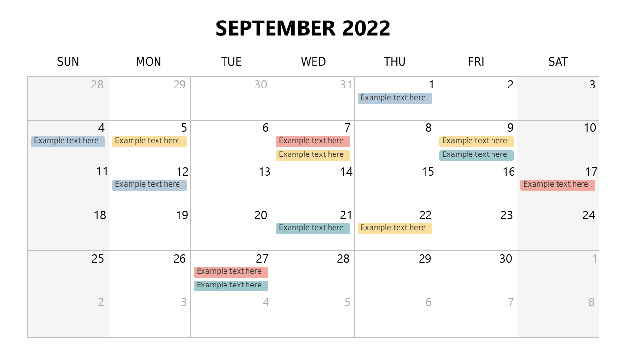 Highlight Important Dates with Editable Calendar