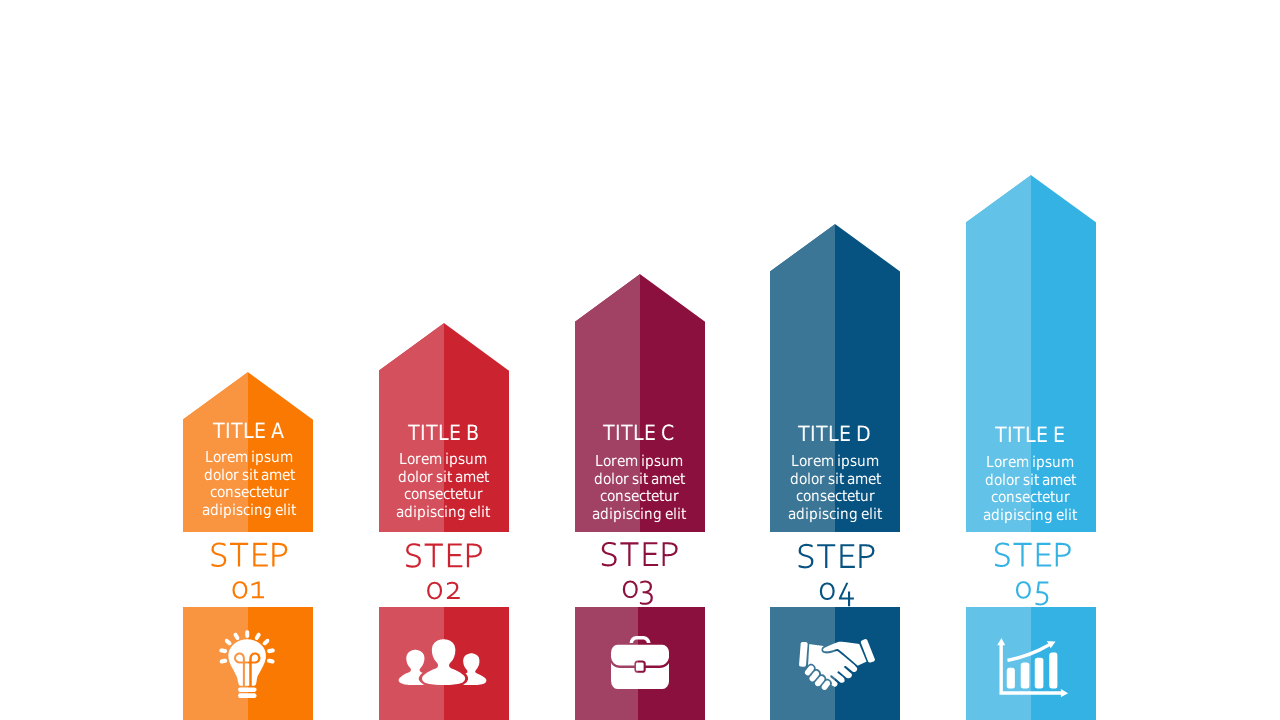 Illustrate Workflows with Step-by-Step Process Layout