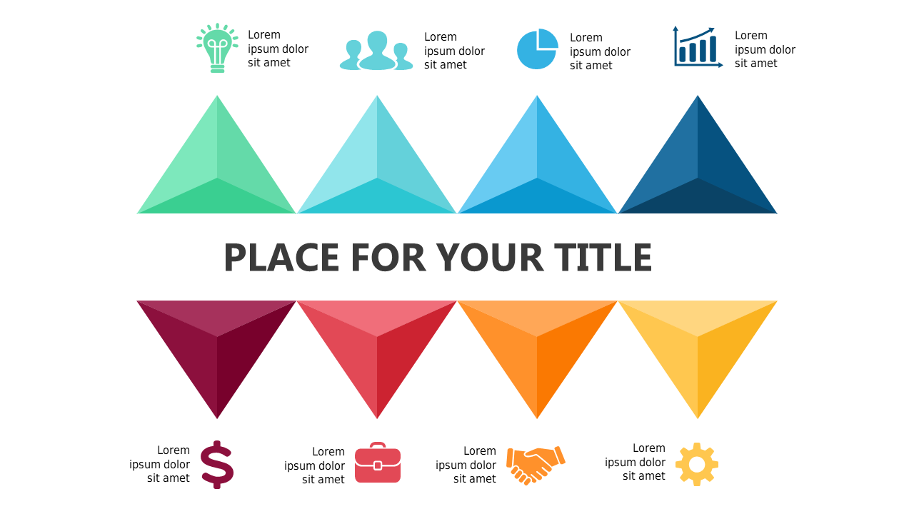 Visualize Hierarchies with a Pyramid Diagram