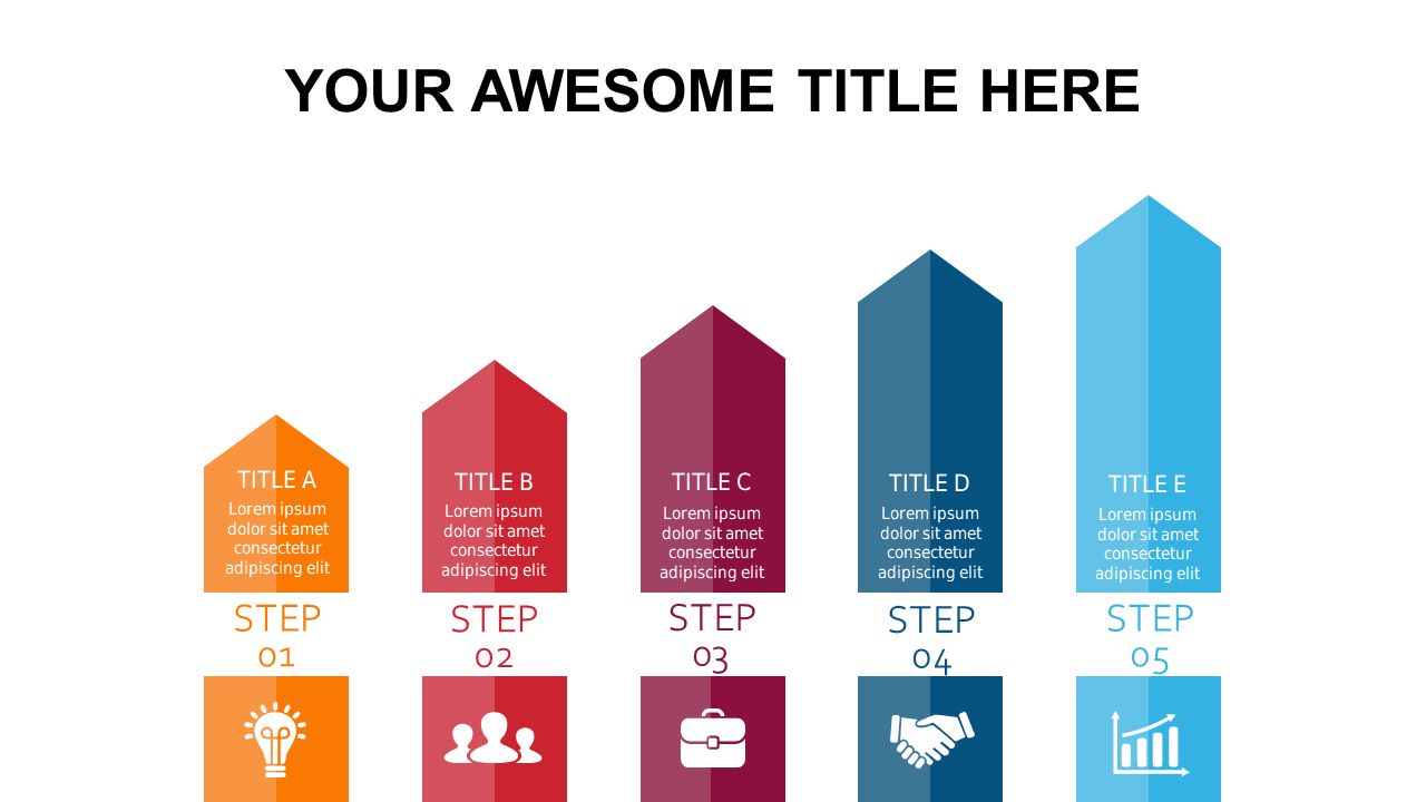 Visualize Project Stages with Step-by-Step Process