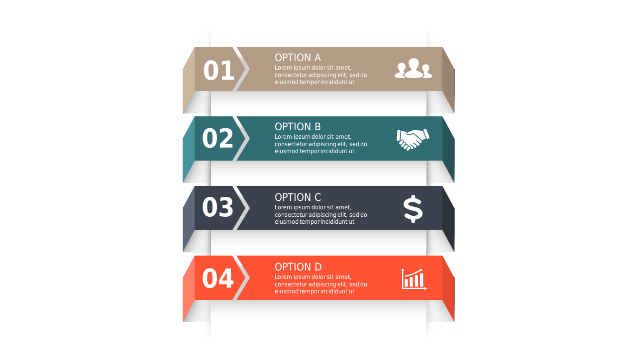 Present a Clear 4-Step Process with Icons