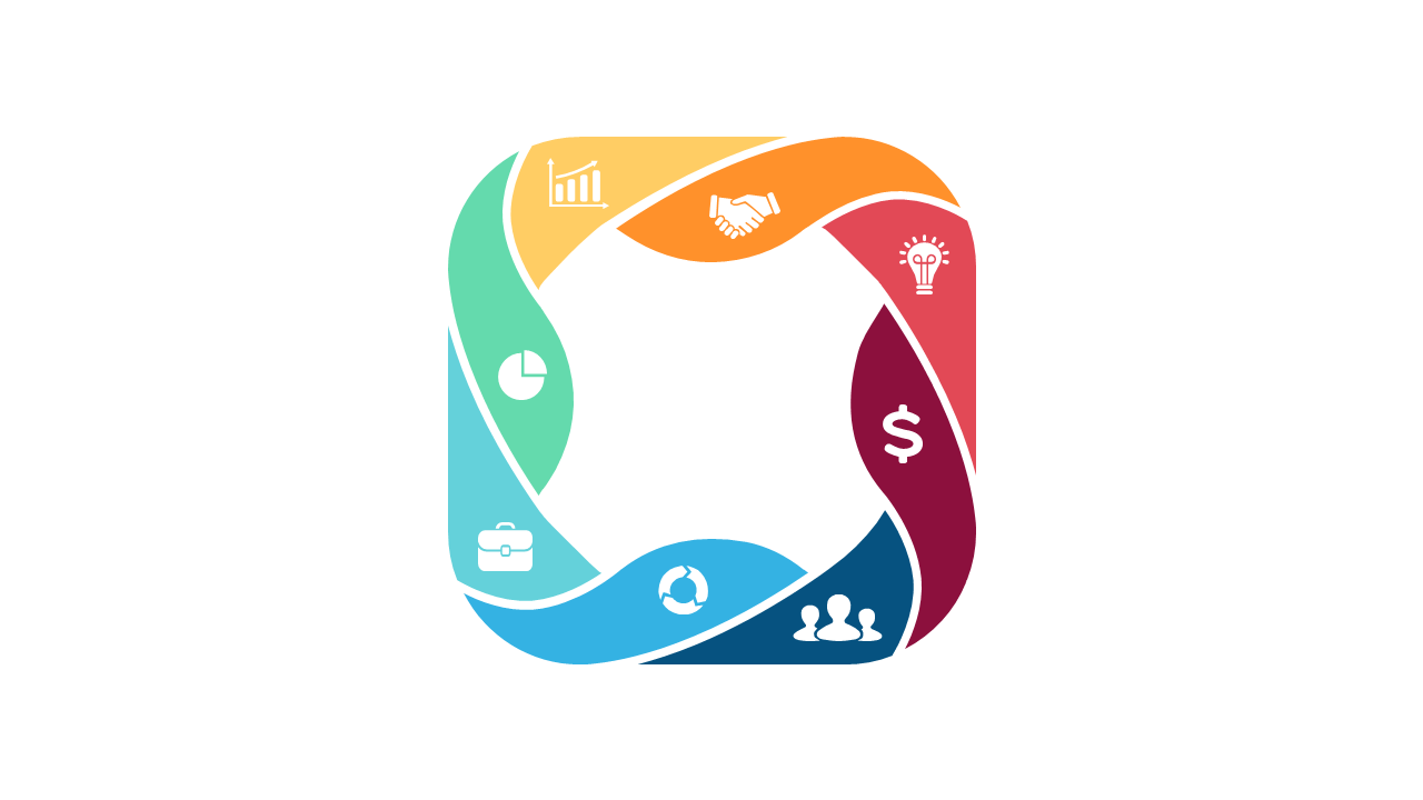 Showcase Business Processes with a Colorful Cycle Diagram