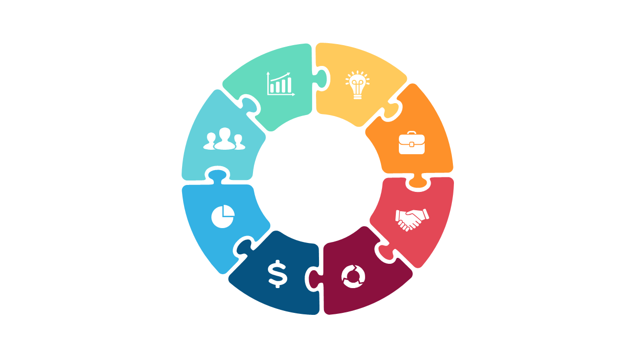 Engage Audiences with Circular Process Visuals