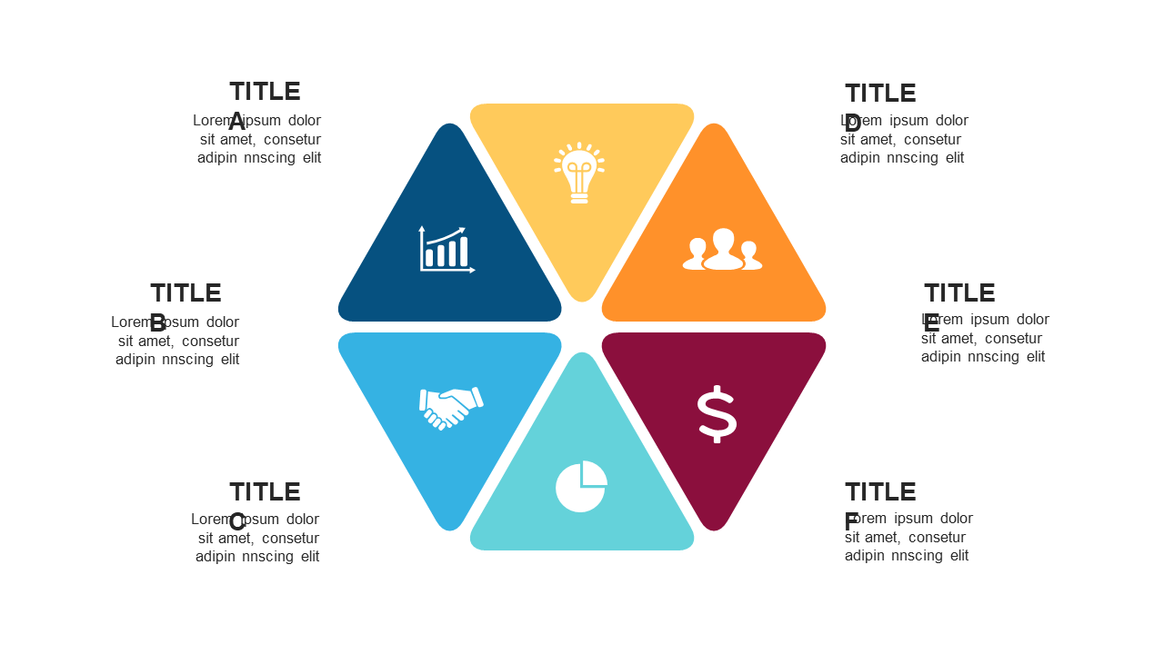 Visualize Concepts with Hexagonal Infographic Style