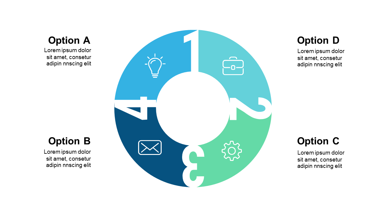Visualize Interconnected Processes with Circular Icons