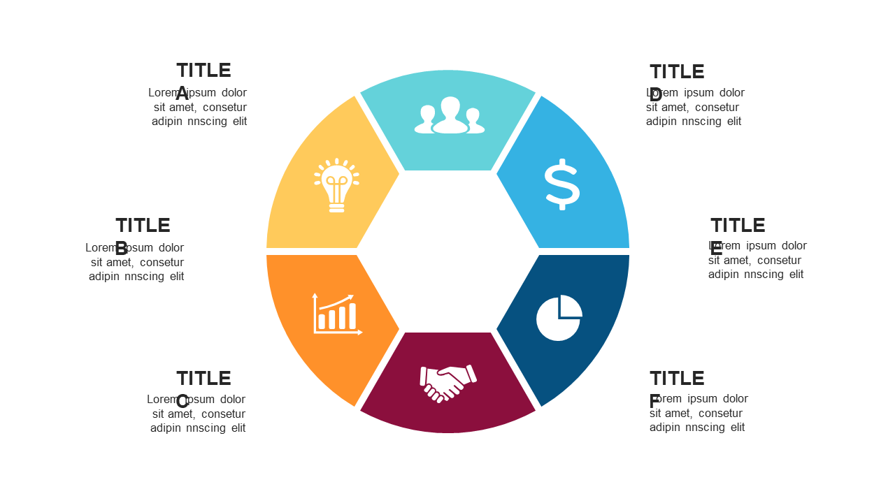 Dynamic Circular Puzzle for HR Presentations