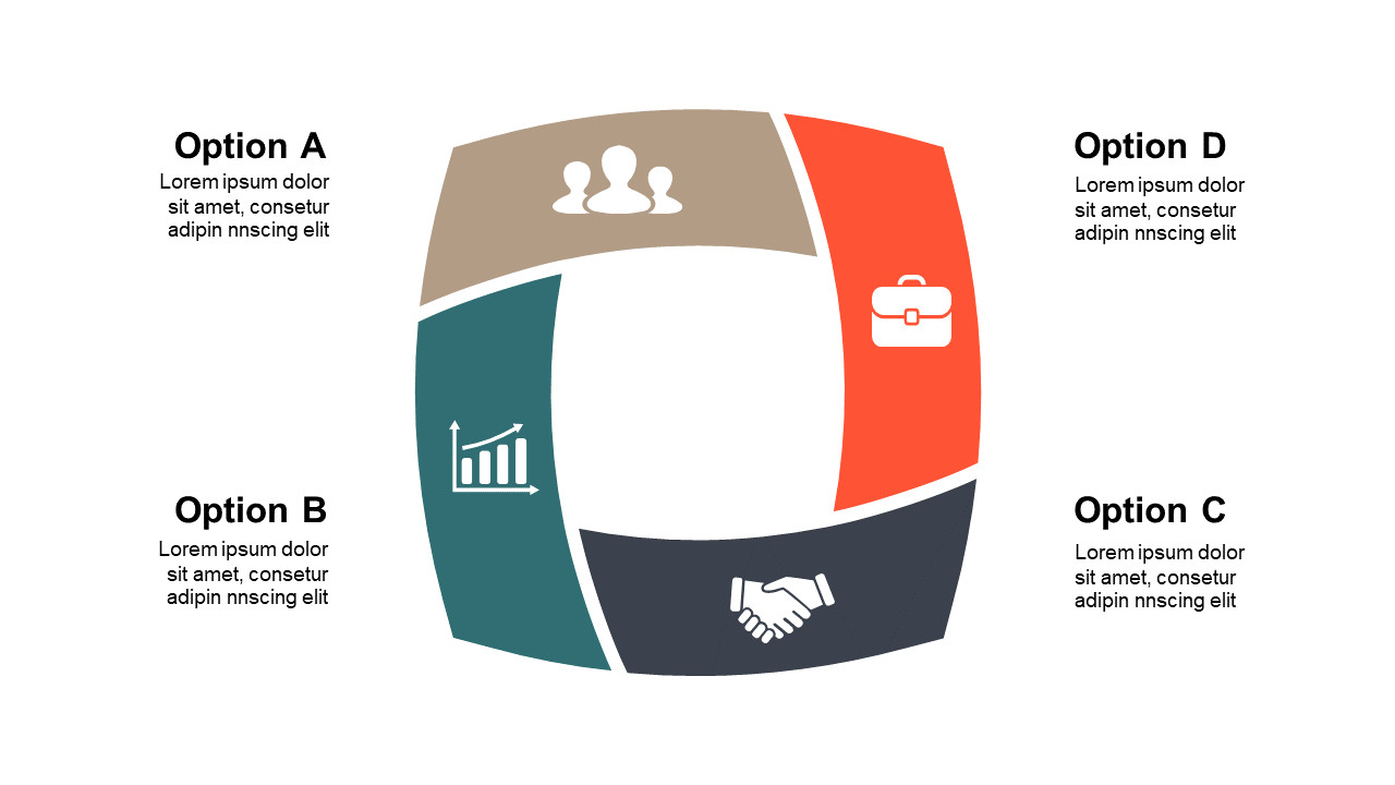 Showcase Continuous Improvement with Cyclical Diagram