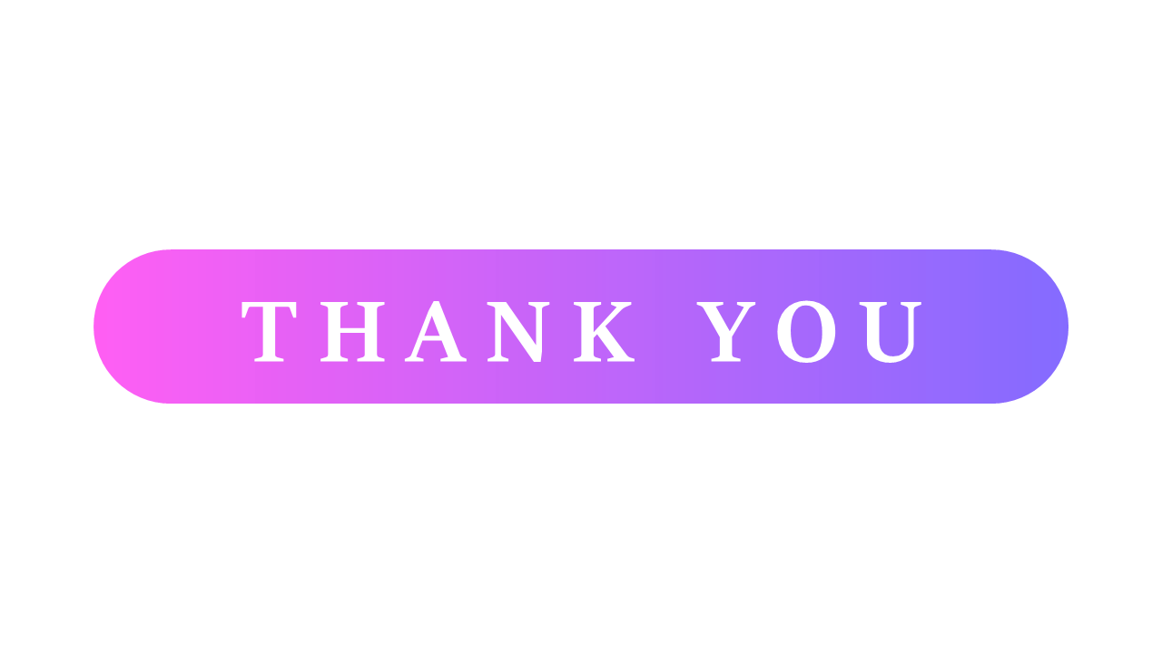 Memorable Gradient Thank You Button for Presentations