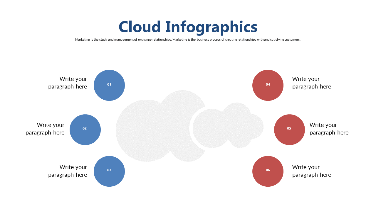Present Customer Strategies with Cloud Infographics