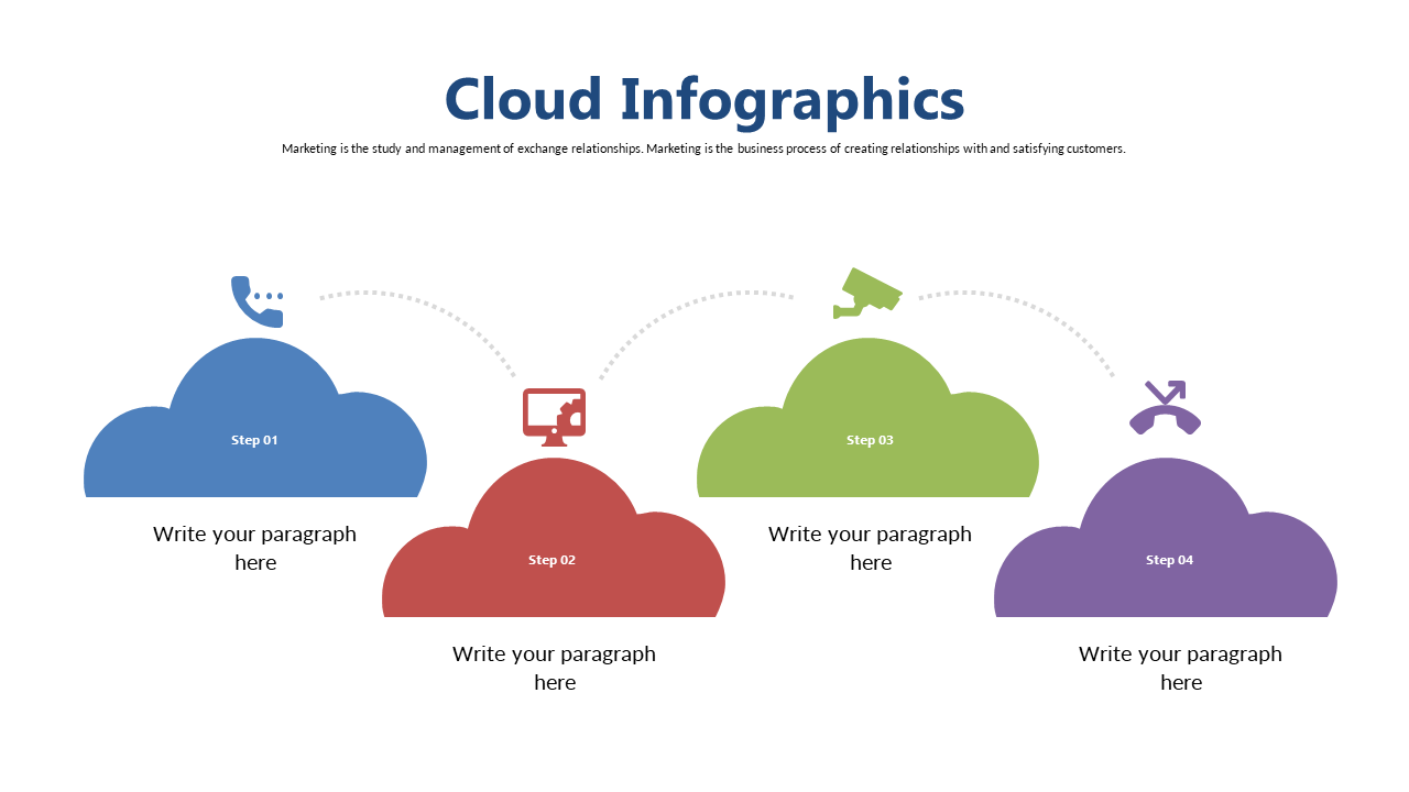 Present Key Marketing Messages with Colorful Infographic