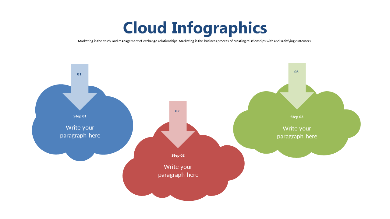 Present Cloud-Themed Information with Infographics
