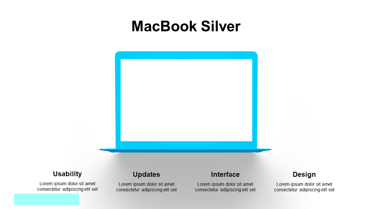 Sleek MacBook Presentation for Tech Showcases V7