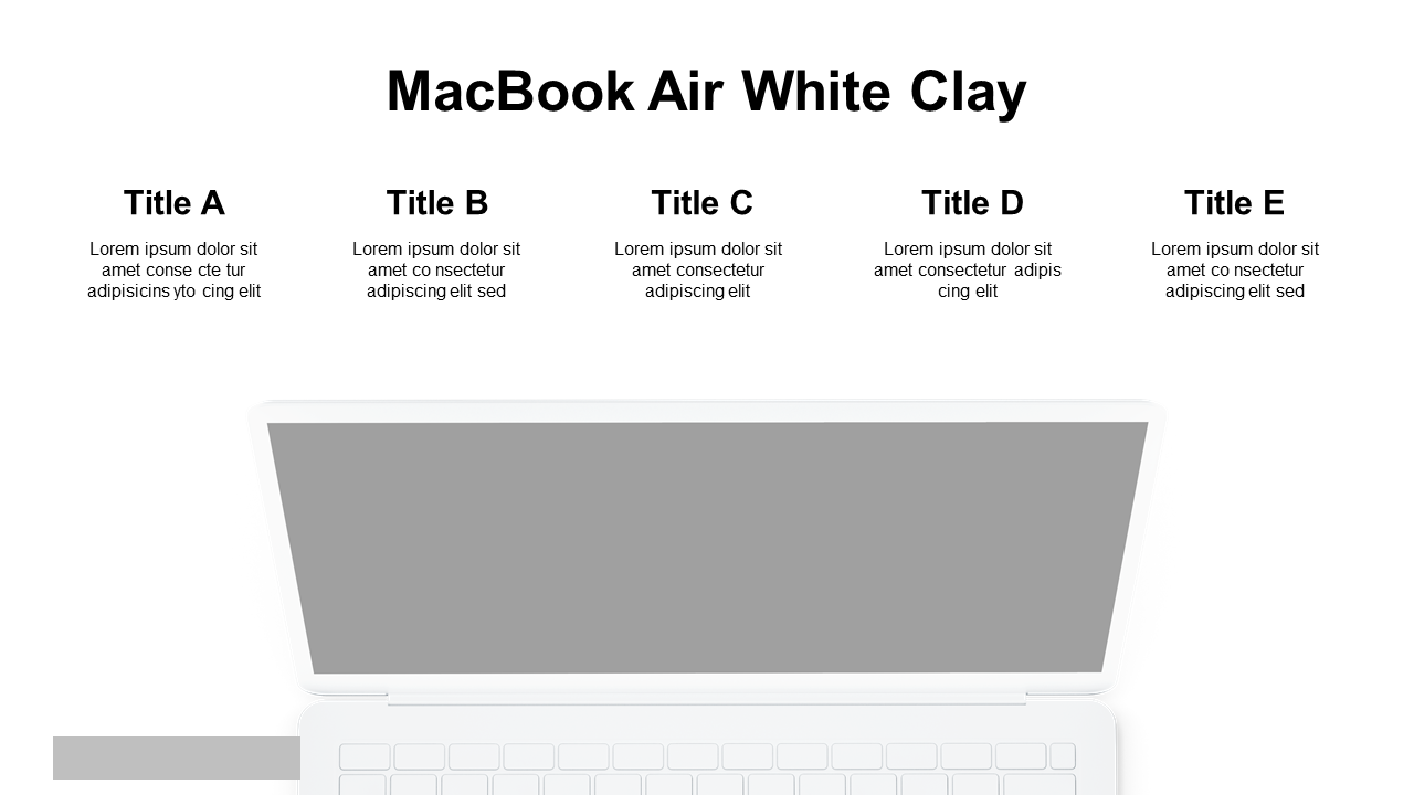 Product Overview for MacBook Air