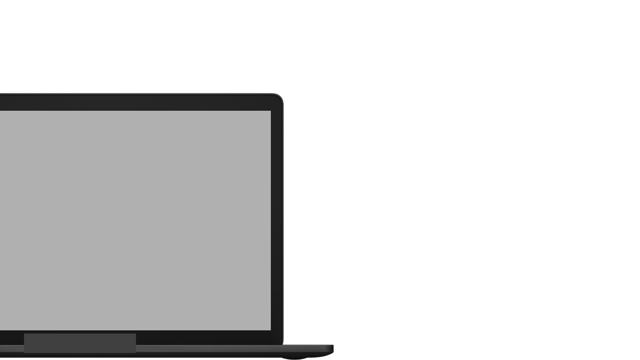 Content Overview with Laptop Placeholder