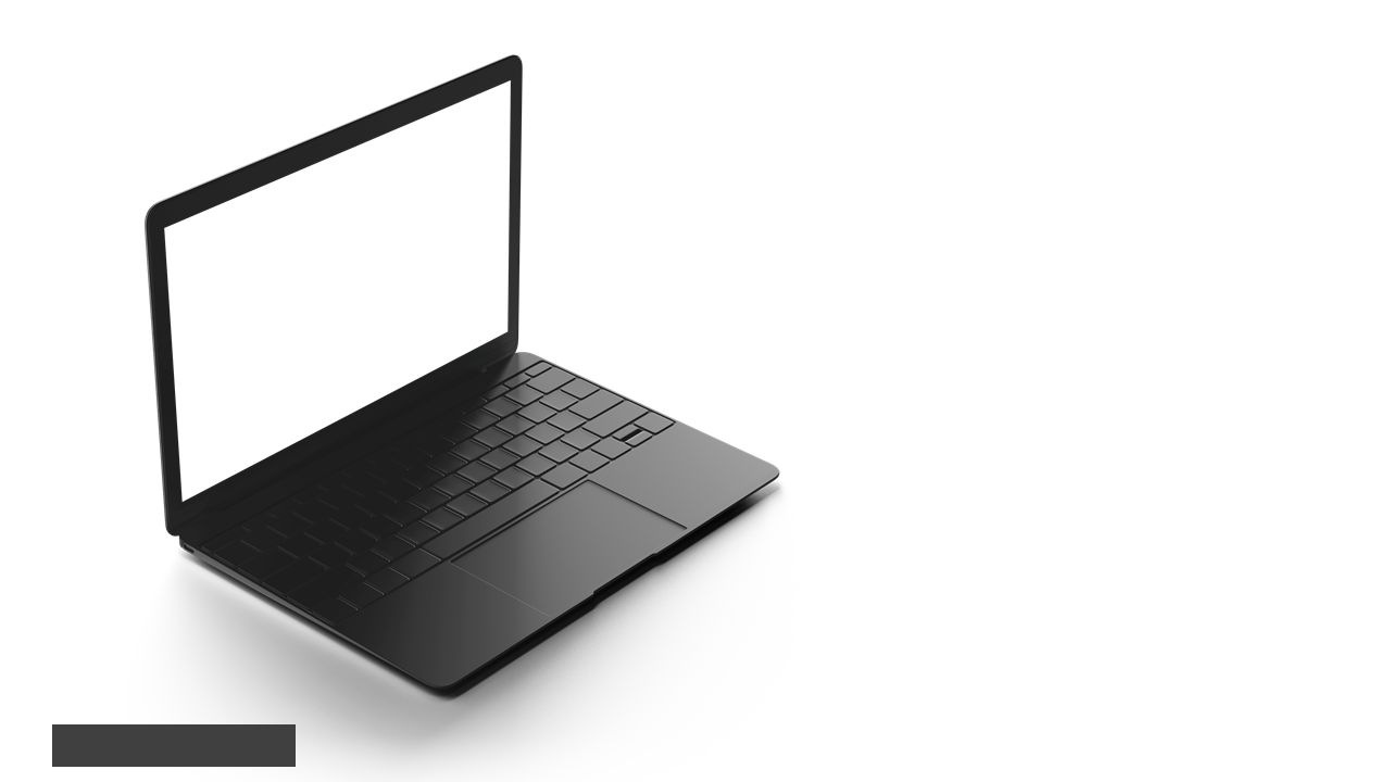 Showcase Tech with Open Laptop Mockup