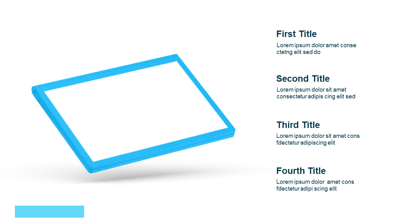 Annotated Product Specification Slide