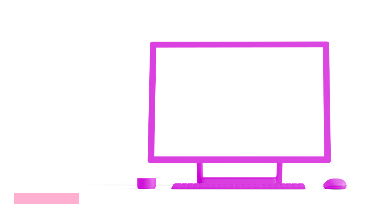 Organized Desktop Computer for Ideas