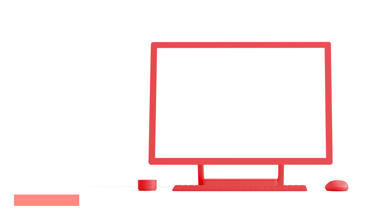 Clean Computer Display Slide for Business