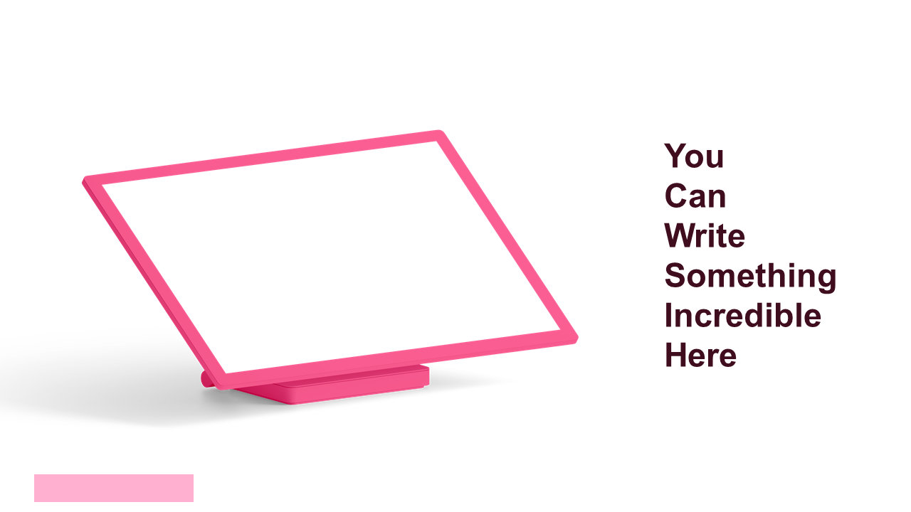 Emphasize Main Points with Minimalist Presentation Layout