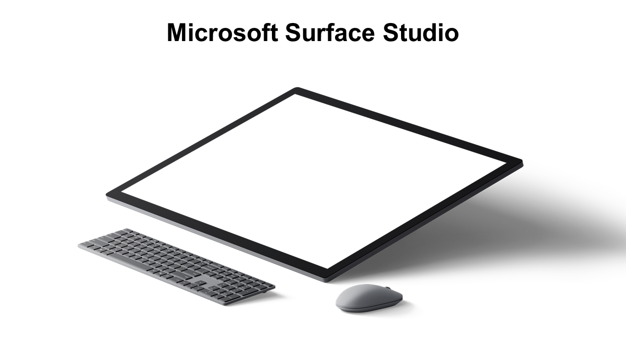 Showcase Microsoft Surface Studio in Your Tech Presentation