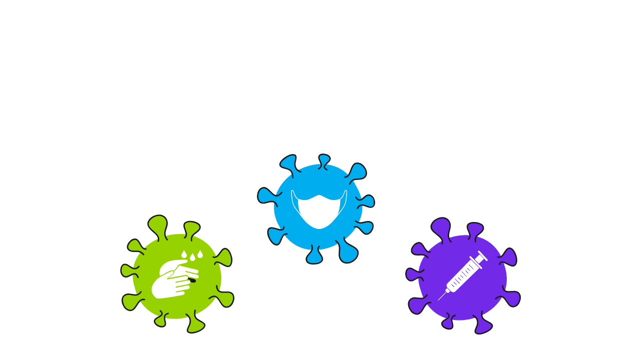 Emphasize Health Precautions Against Viruses Visually