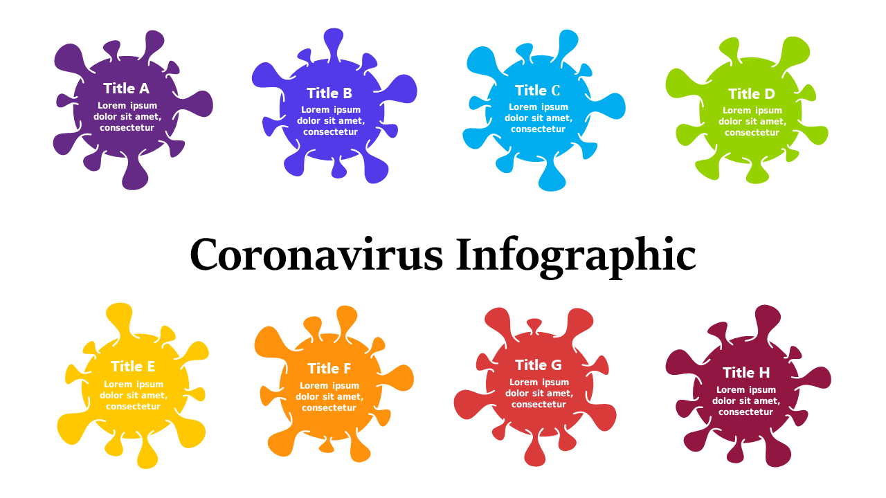 Present COVID-19 Facts with Colorful Infographic