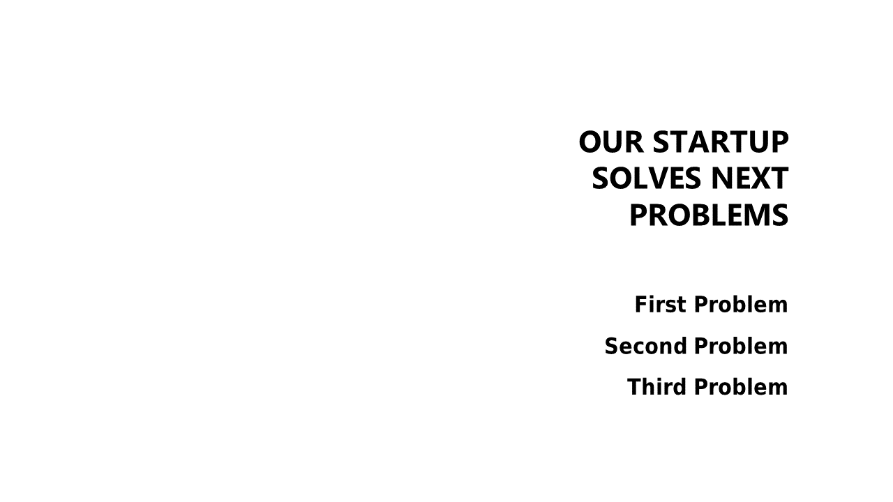 Outline Key Problems with Three-Column Layout