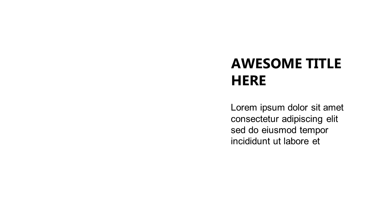 Highlight Information with Bold Text Layout V2